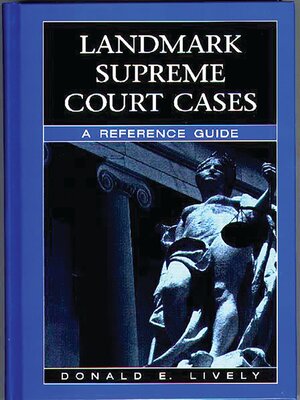 cover image of Landmark Supreme Court Cases